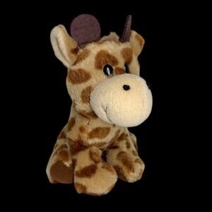 Giraffe Plush Stuffed Animal 7 In Soft Safari Toy